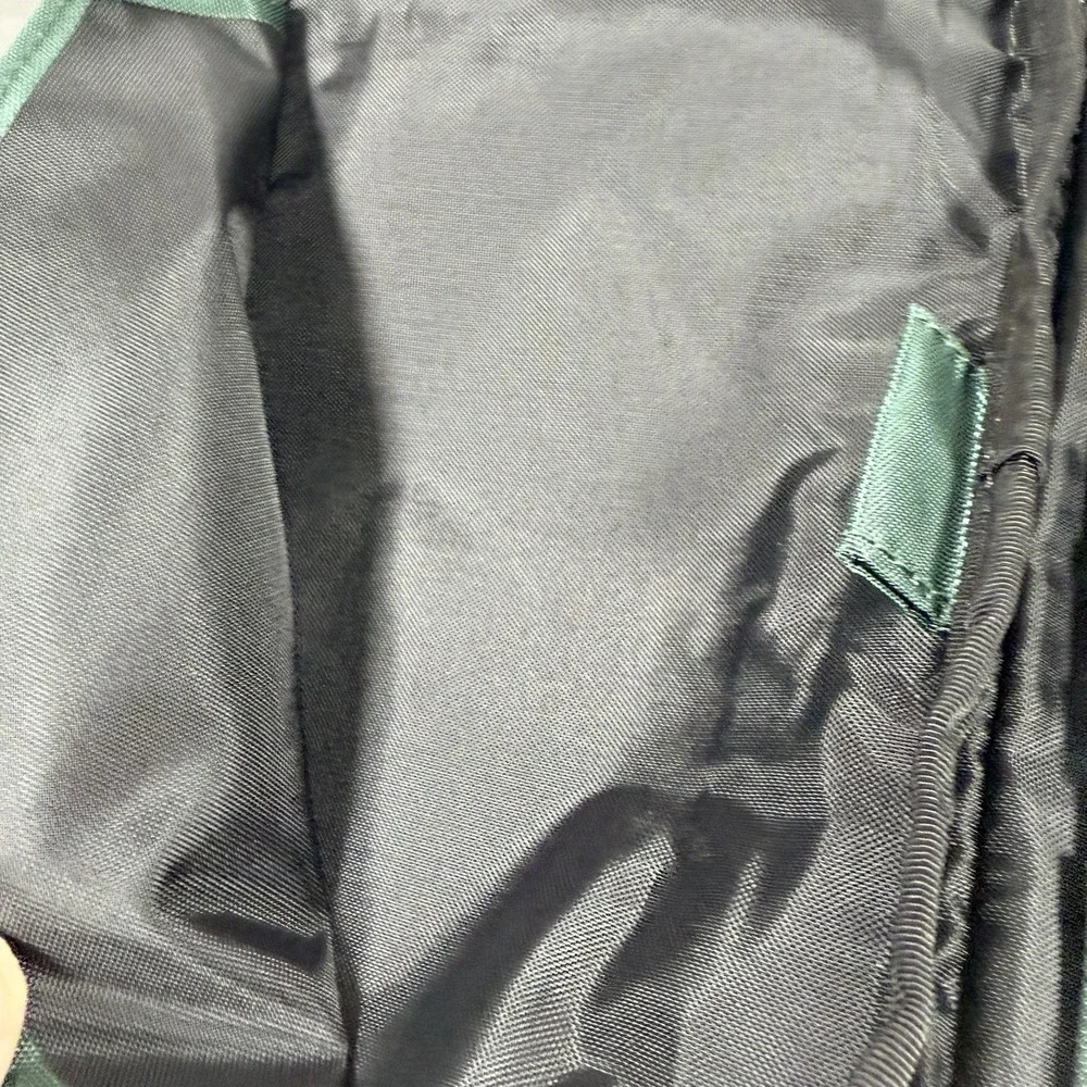 LL Bean Wallet Travel Organizer Cards Money ID Holder Wristlet Dark Green